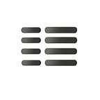 Universal Metal Mesh Speaker Dust Stickers