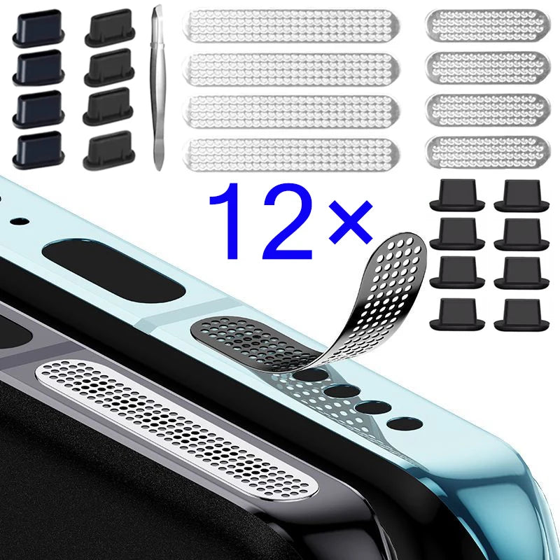Universal Metal Mesh Speaker Dust Stickers