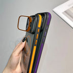 Luxury Matte Transparent For Magsafe Kickstand Stand Phone Case For iPhone 17 16 15 14 Plus 13 12 11 Pro Max Air Magnetic Cover