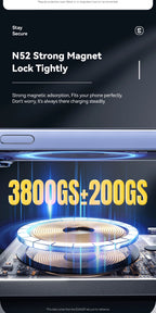 Essager 5000mAh MagSafe Power Bank for MagSafe iPhone 17, 16, 15 & 14
