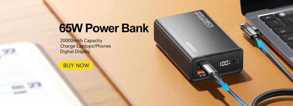 Essager 5000mAh MagSafe Power Bank for MagSafe iPhone 17, 16, 15 & 14