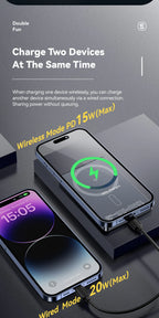 Essager 5000mAh MagSafe Power Bank for MagSafe iPhone 17, 16, 15 & 14